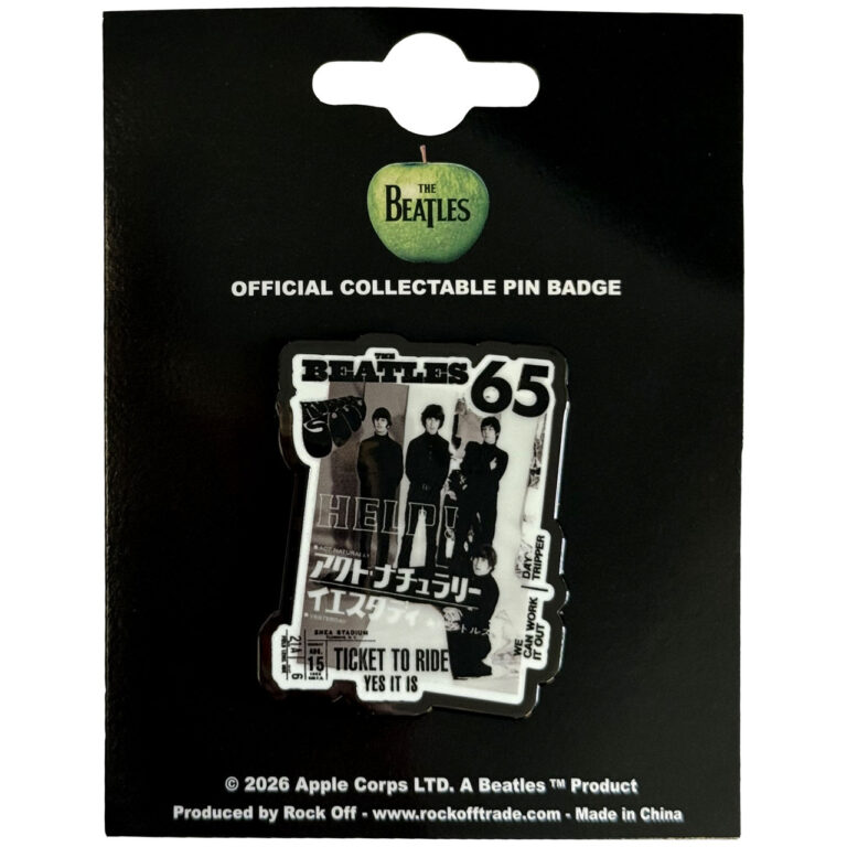The Beatles 1965 Pin Badge