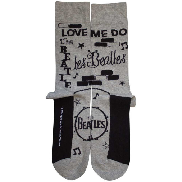 The Beatles Unisex Cavern Grey Socks
