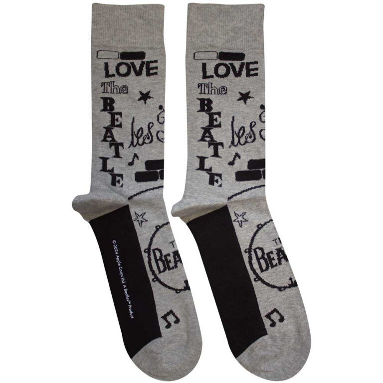 The Beatles Unisex Cavern Grey Socks