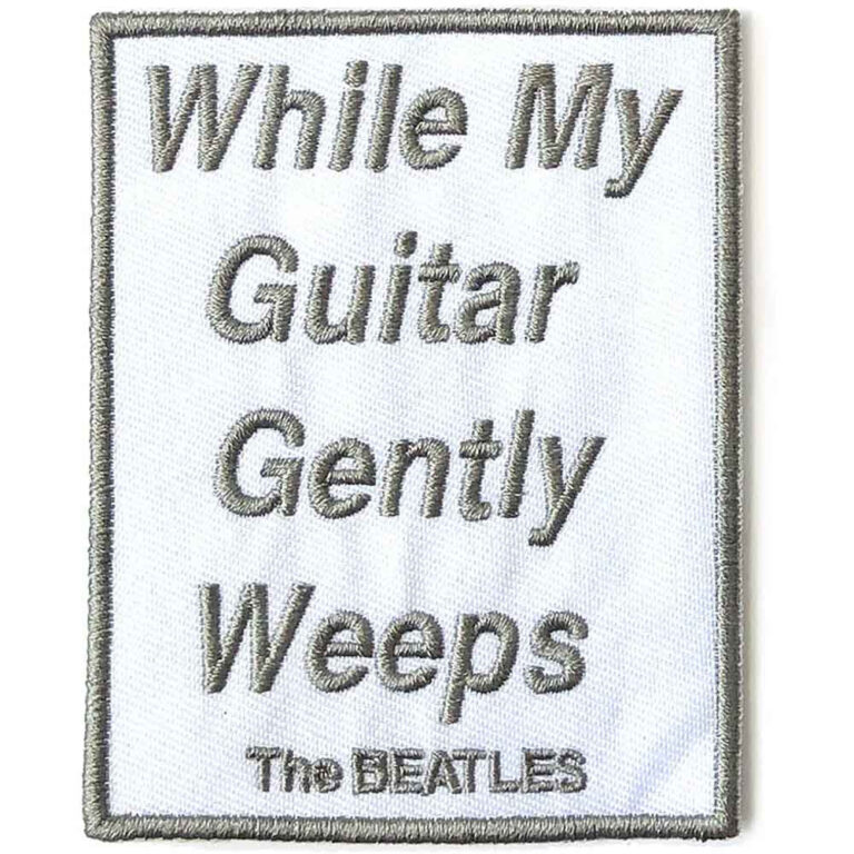The Beatles While My Guitar Gently Weeps Patch
