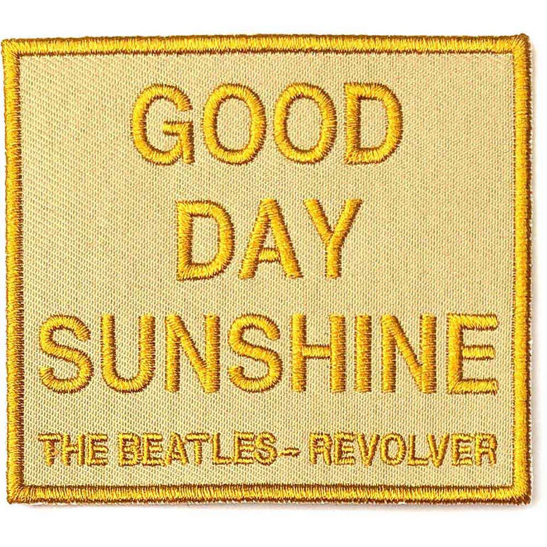 The Beatles Good Day Sunshine Patch