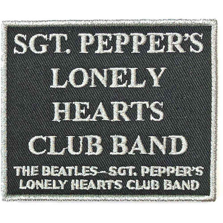 The Beatles Sgt. Pepper’s.Black Black Patch