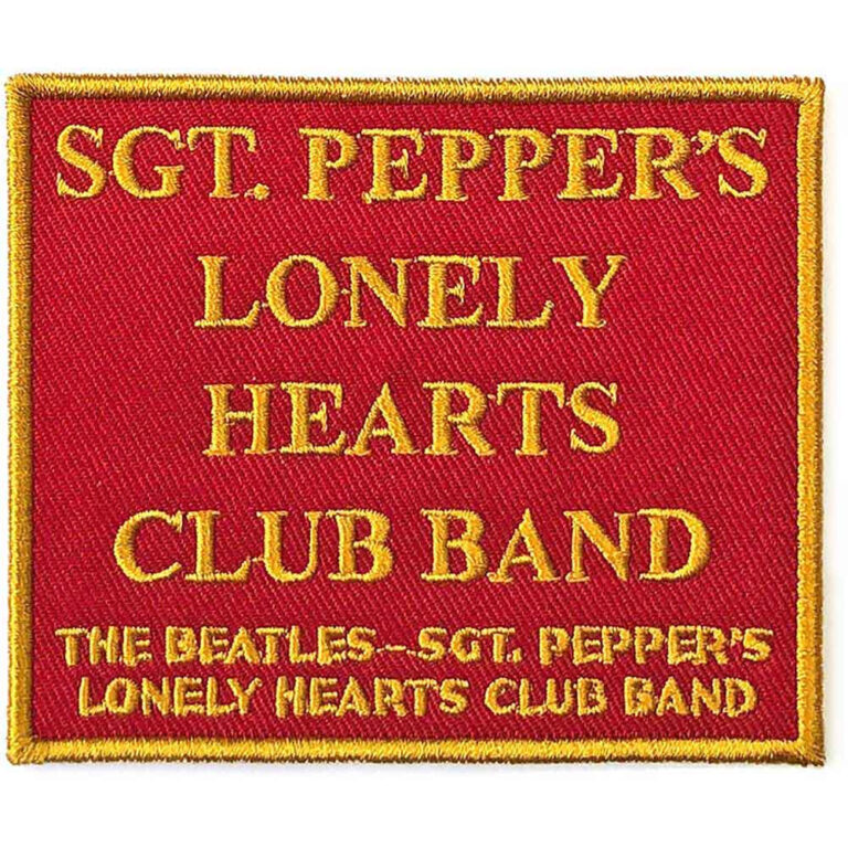 The Beatles Sgt. Pepper’s.Red Red Patch
