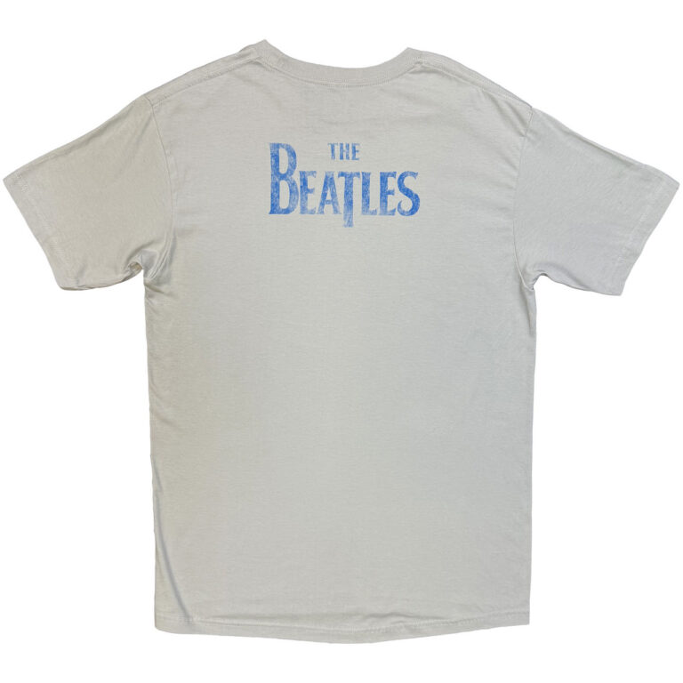 The Beatles Vintage Ob La Di Grey Back Print T-Shirt