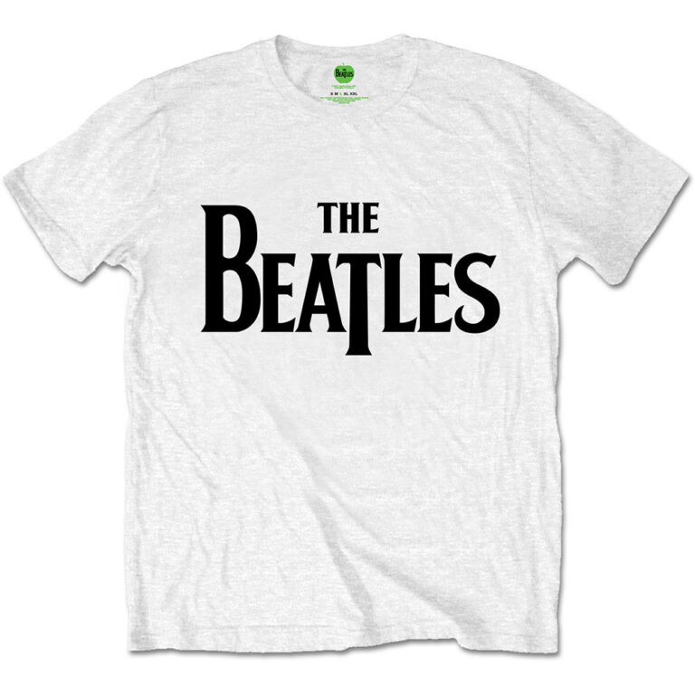 The Beatles Drop T White T-Shirt