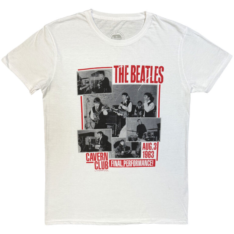The Beatles Final Performance White T-Shirt