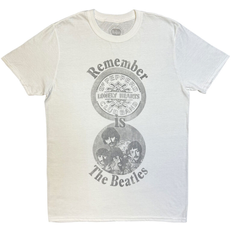 The Beatles Remember White T-Shirt