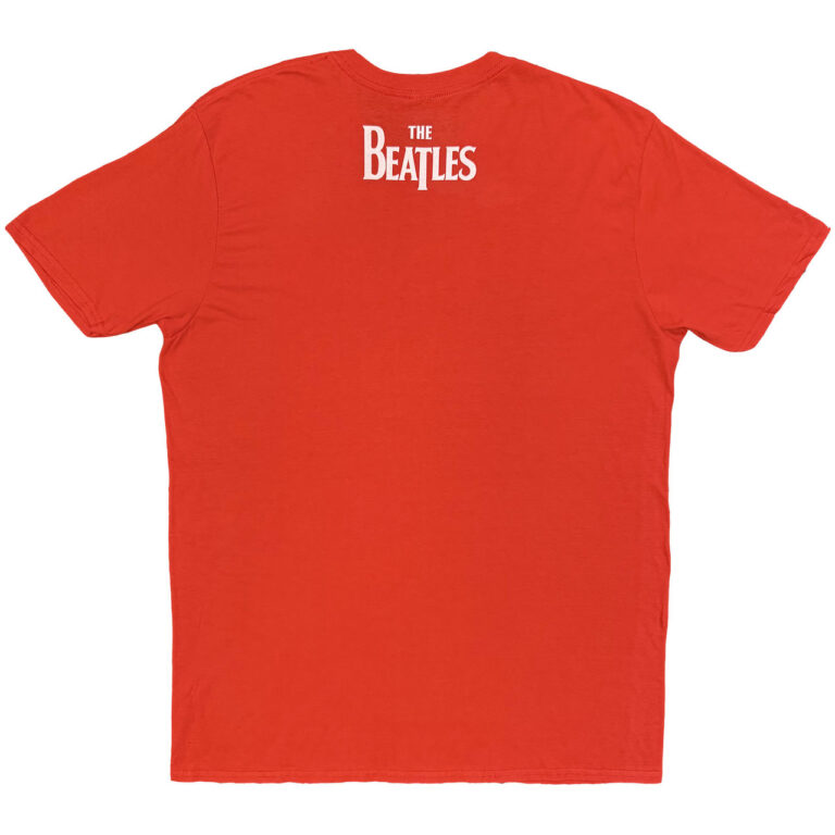 The Beatles Penny Lane Red Back Print T-Shirt