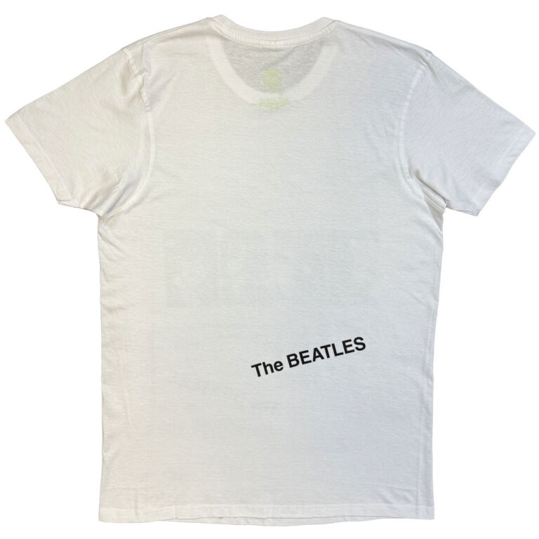 The Beatles White Album Tracks White Back Print T-Shirt