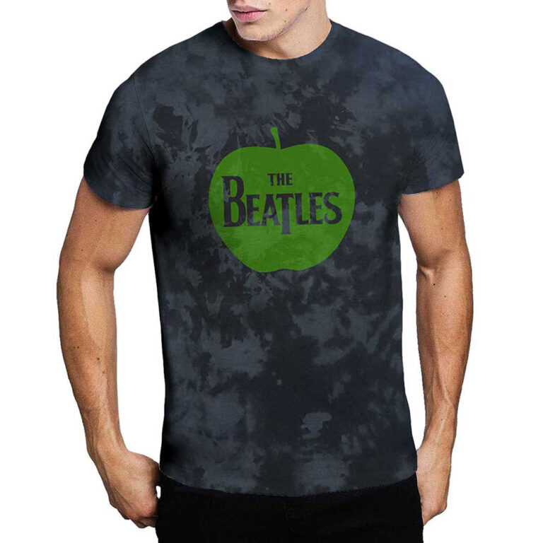 The Beatles Apple Grey Wash Collection T-Shirt