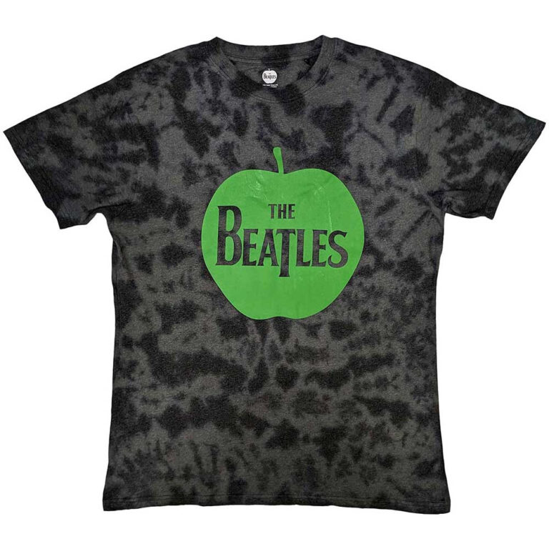 The Beatles Apple Grey Wash Collection T-Shirt