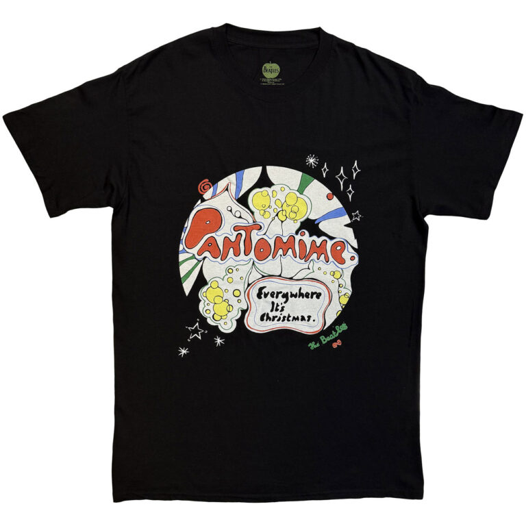 The Beatles Pantomime Black T-Shirt