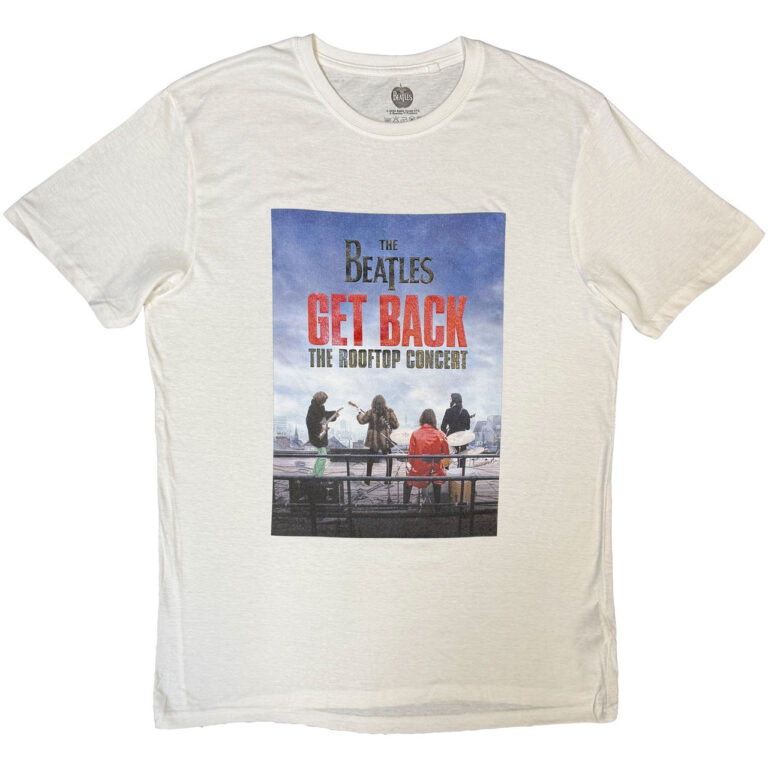 The Beatles Rooftop Concert White T-Shirt