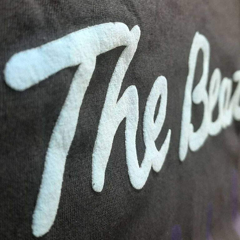 The Beatles Crossing Silhouettes Black Embellished T-Shirt