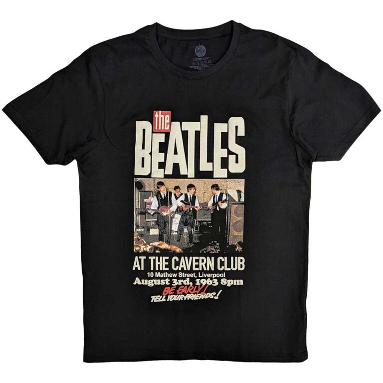 The Beatles The Cavern Black T-Shirt