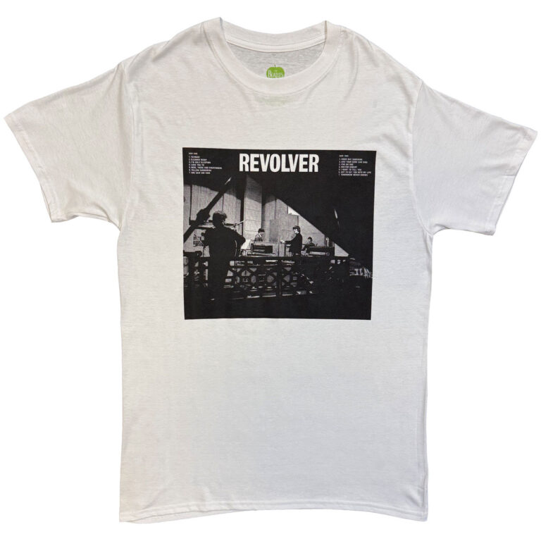 The Beatles Revolver Studio White T-Shirt