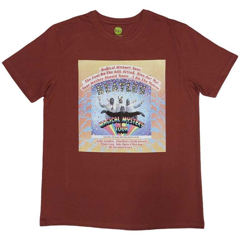 The Beatles Magical Mystery Tour Album Cover Red T-Shirt