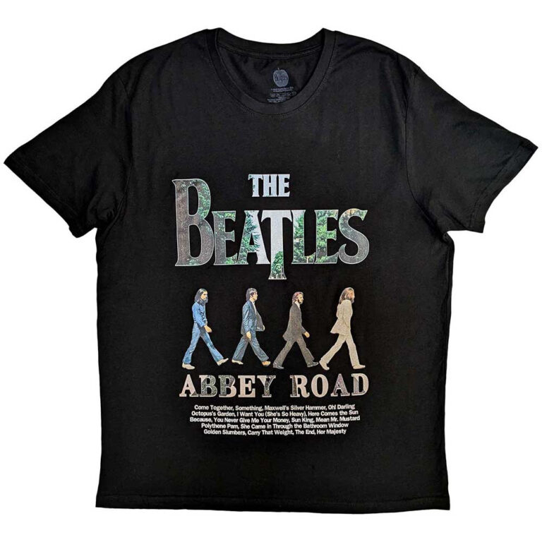 The Beatles Abbey Road ’23 Black T-Shirt