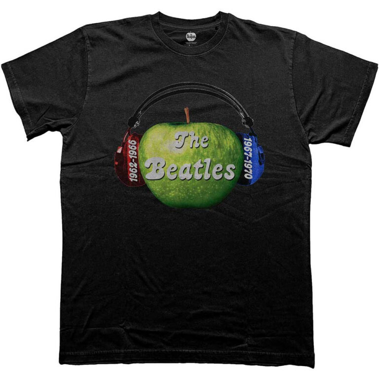 The Beatles Listen To The Beatles Black T-Shirt