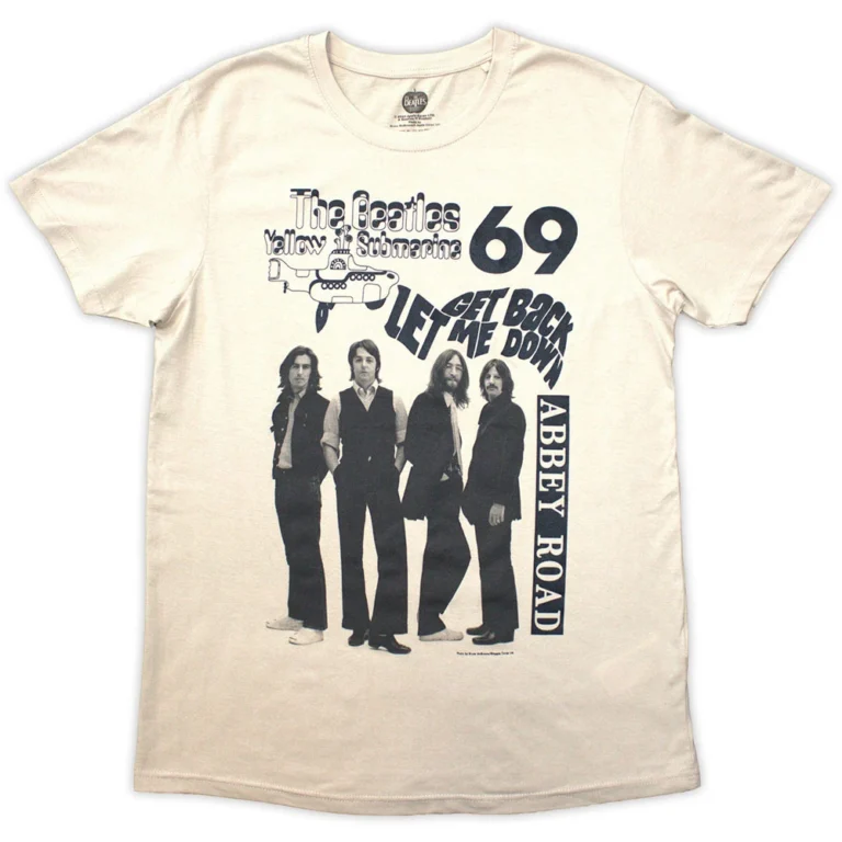 The Beatles 1969 Sand T-Shirt