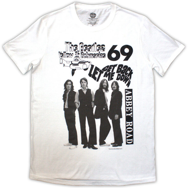 The Beatles 1969 White T-Shirt