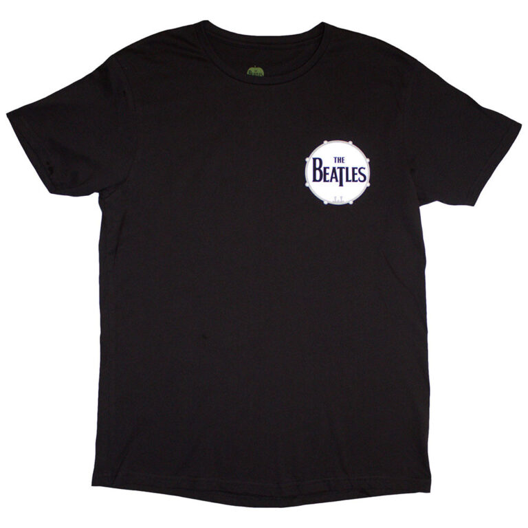 The Beatles New York 1964 Black Back Print T-Shirt