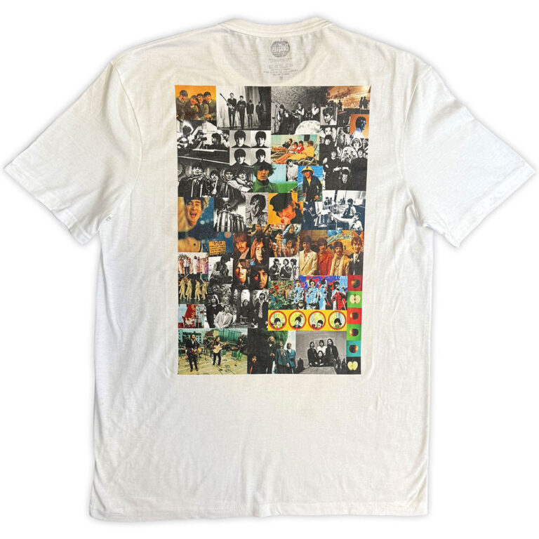 The Beatles Anthology White Back Print T-Shirt