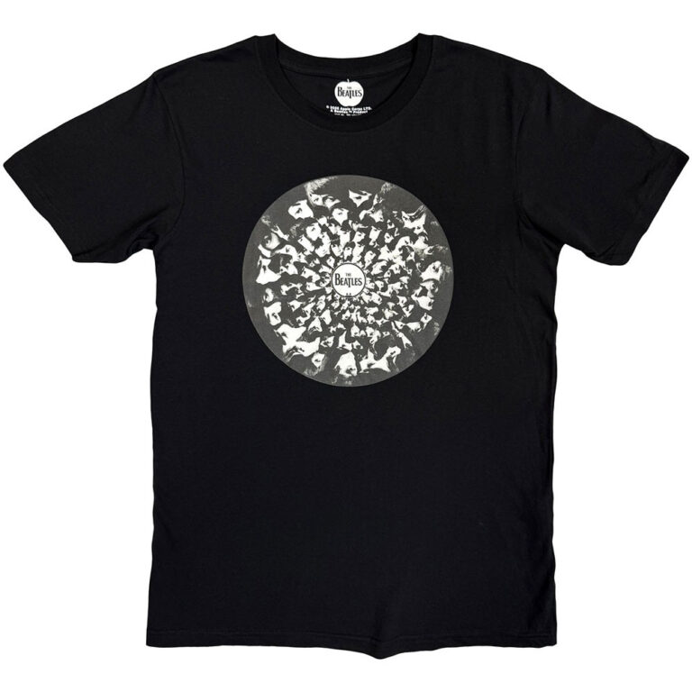 The Beatles Revolver Faces Black T-Shirt