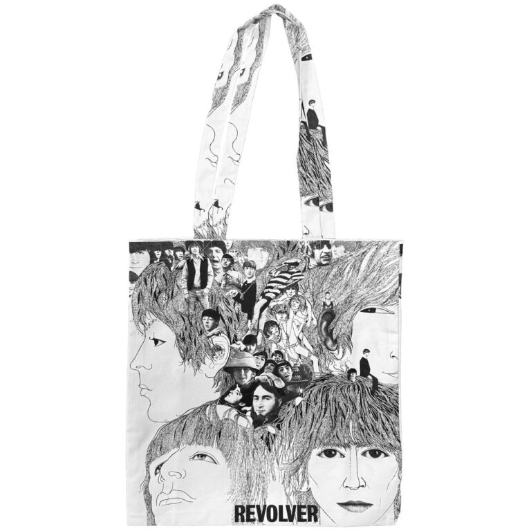 The Beatles Revolver White Tote Bag