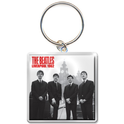 The Beatles In Liverpool Photo Print Keychain