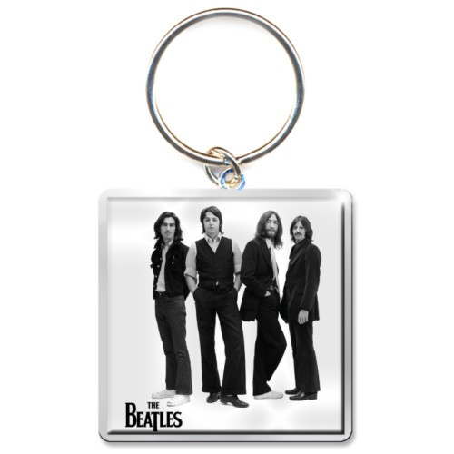 The Beatles White Album Iconic Image Photo Print Keychain