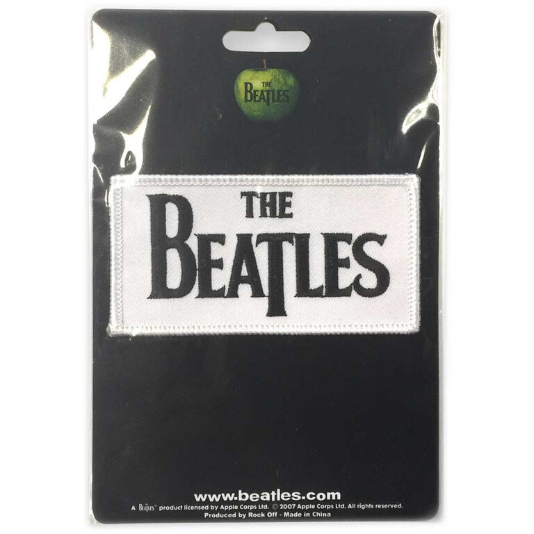 The Beatles Drop T Logo 2 Patch