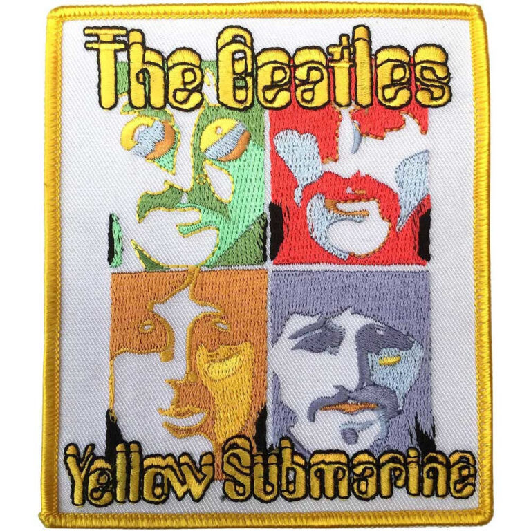 The Beatles Yellow Submarine Sea of Science Patch