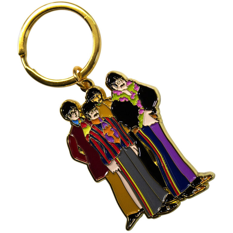 The Beatles Yellow Submarine Band Keychain