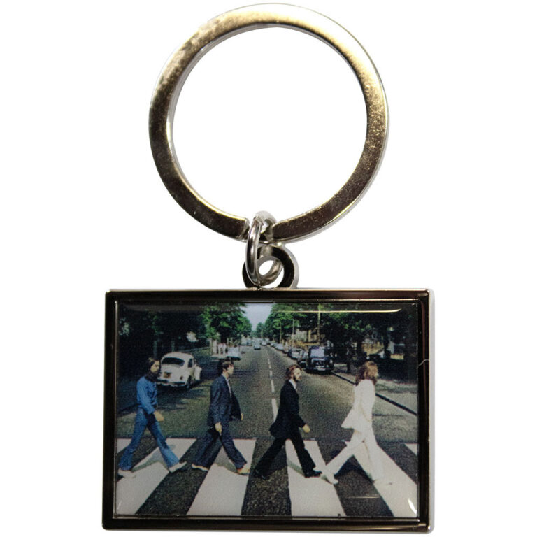 The Beatles Abbey Road Crossing Photo Keychain