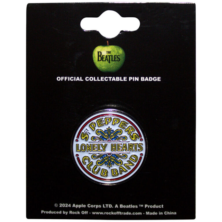 The Beatles Sgt Pepper Drum Pin Badge