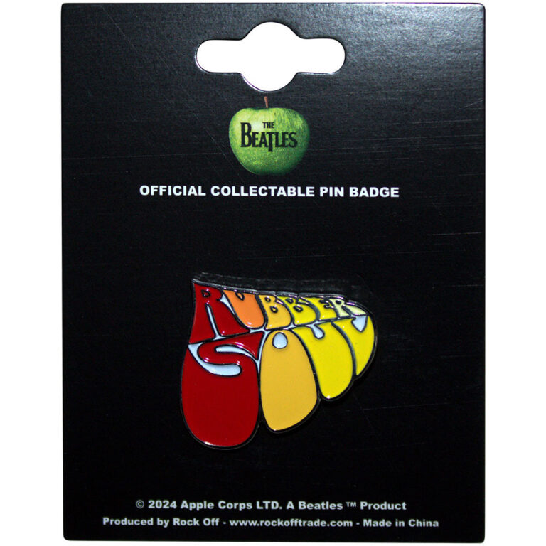 The Beatles Rubber Soul Pin Badge