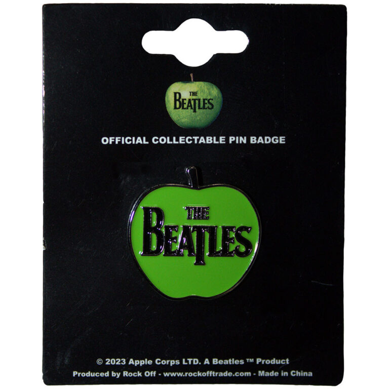 The Beatles Apple Logo Pin Badge