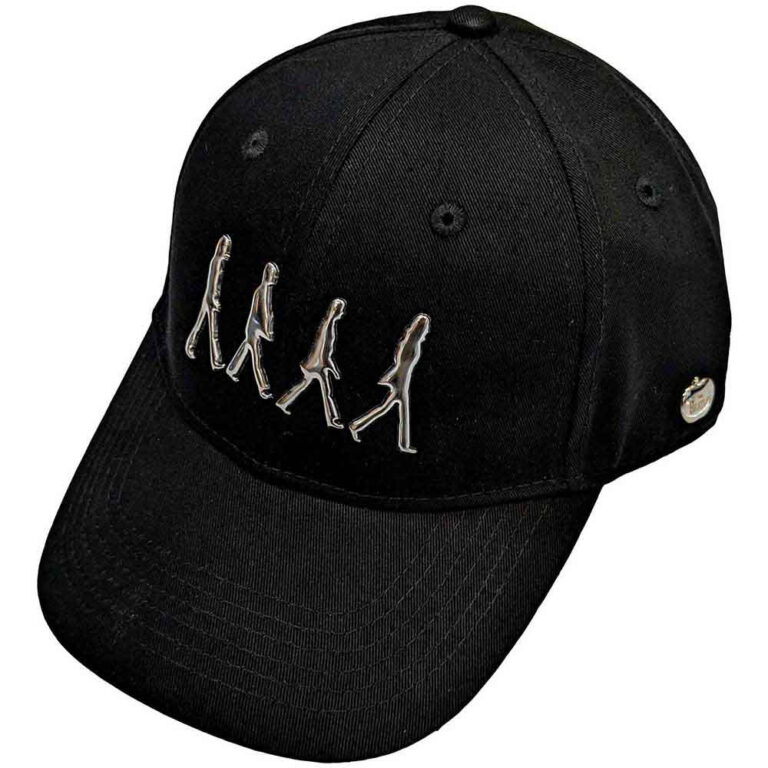 The Beatles Abbey Road Silver Side Apple Black Badge Baseball Cap