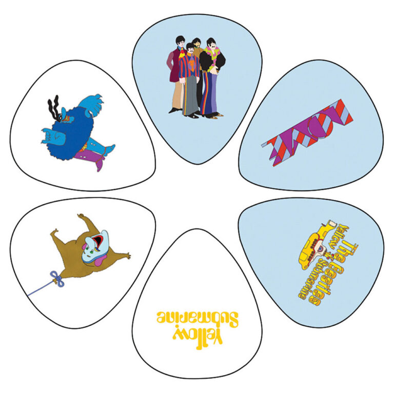 The Beatles Yellow Submarine 1 6-Pack Plectrum Pack