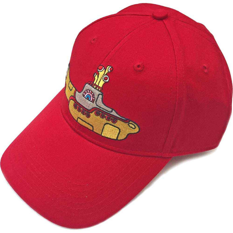 The Beatles Yellow Submarine Red Baseball Cap