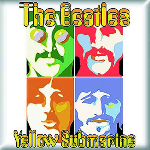 The Beatles Yellow Submarine Sea of Science 1 Fridge Magnet