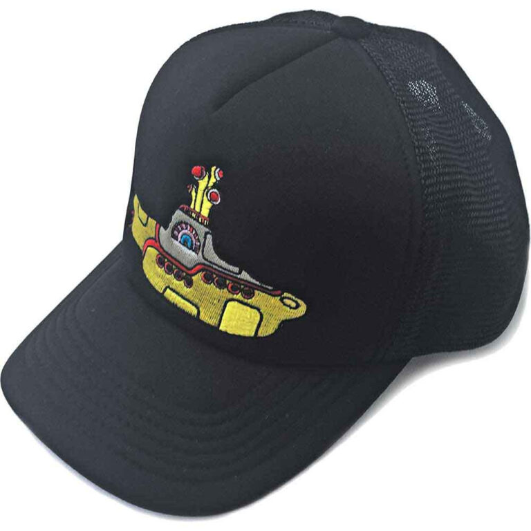 The Beatles Yellow Submarine Black Mesh Back Cap