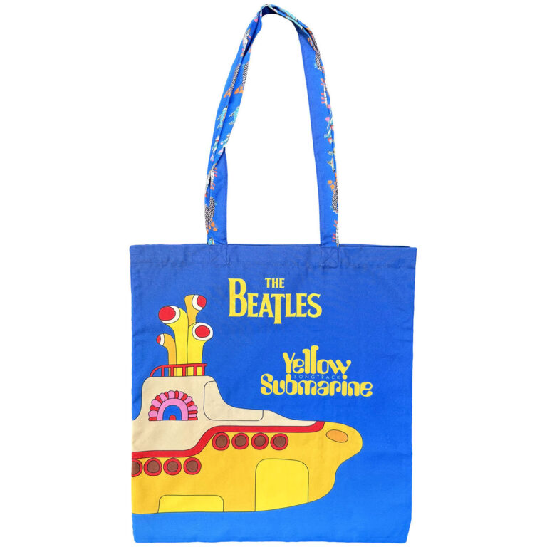 The Beatles Yellow Submarine Blue Tote Bag