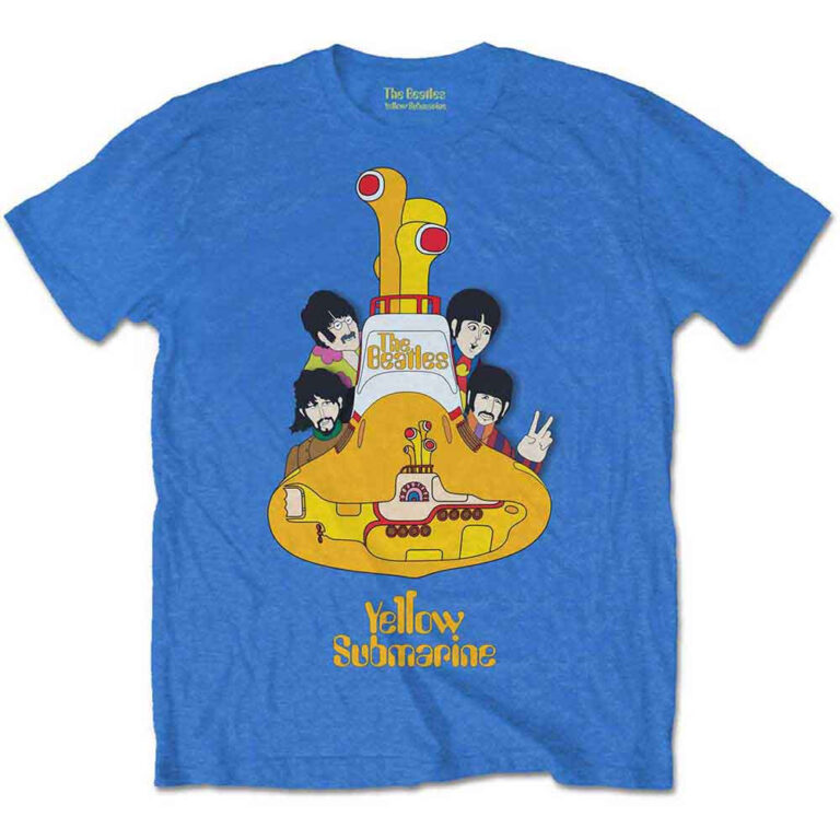 The Beatles Yellow Submarine Sub Sub Blue Kids T-Shirt