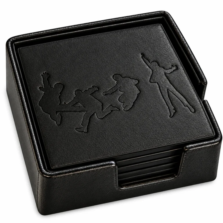 The Beatles 4-Piece Jump Premium Coaster Set