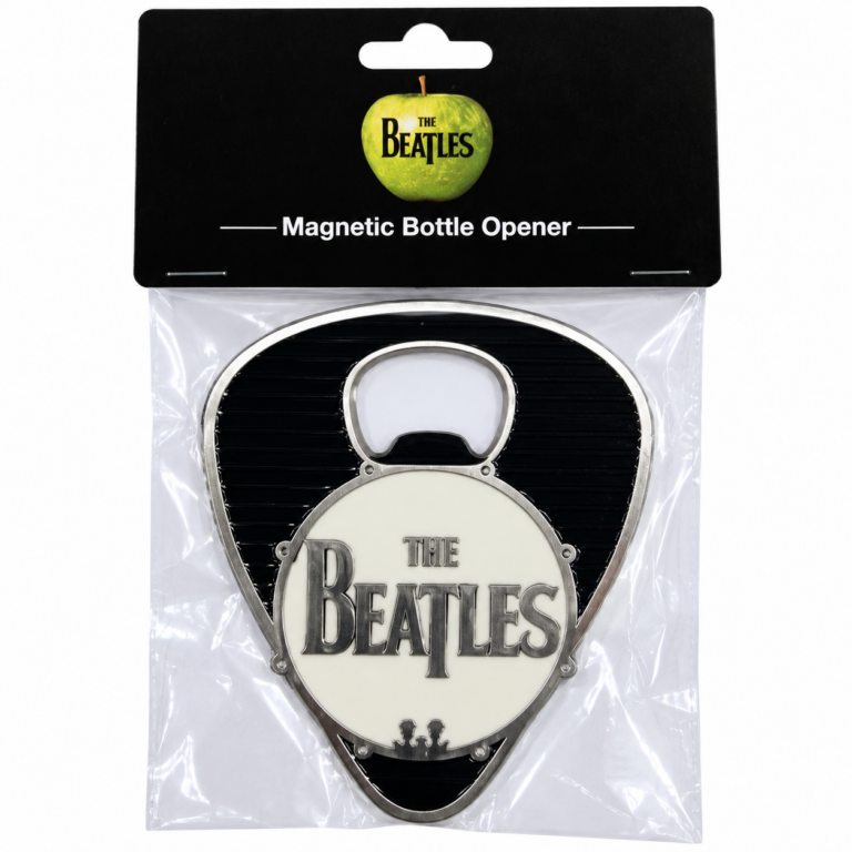 The Beatles Drum Logo Plectrum Bottle Opener