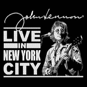 John Lennon Live in New York City Patch