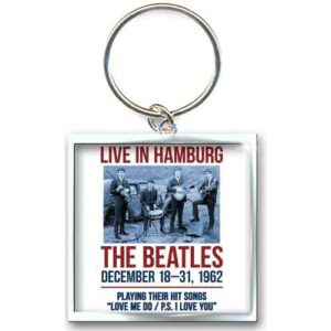 The Beatles 1962 Hamburg Photo Print Keychain