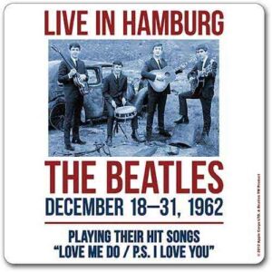 The Beatles 1962 Hamburg Single Cork Coaster
